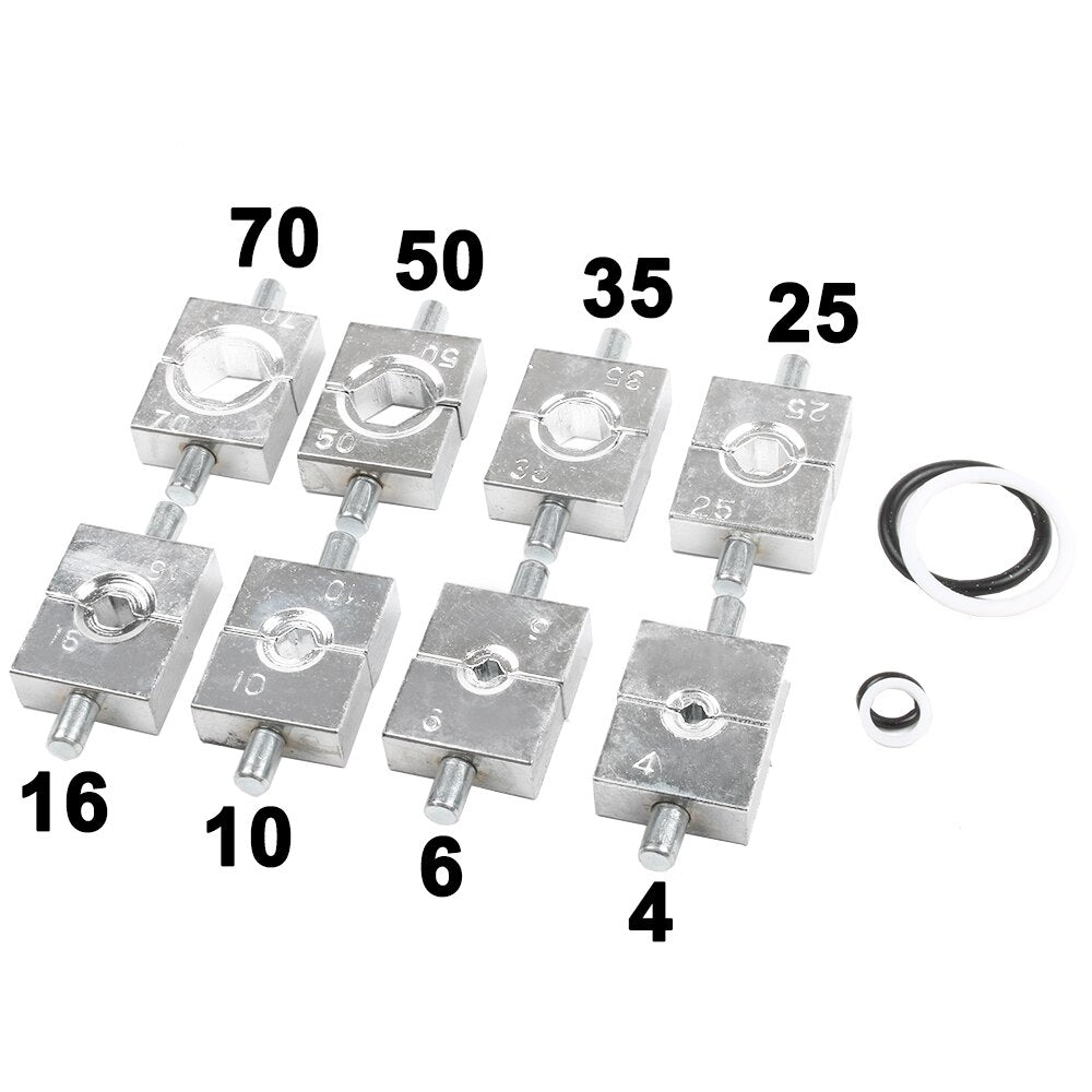 YQK-300 YQK-70 4-70mm 10-300mm Crimping Range Home Hydraulic DIY Tools 12T Pressure Cable Lug Press Cable Terminal with jaws